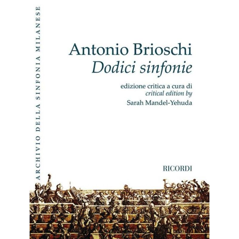 12Th Symphony Score Dodici Sinfonie Book