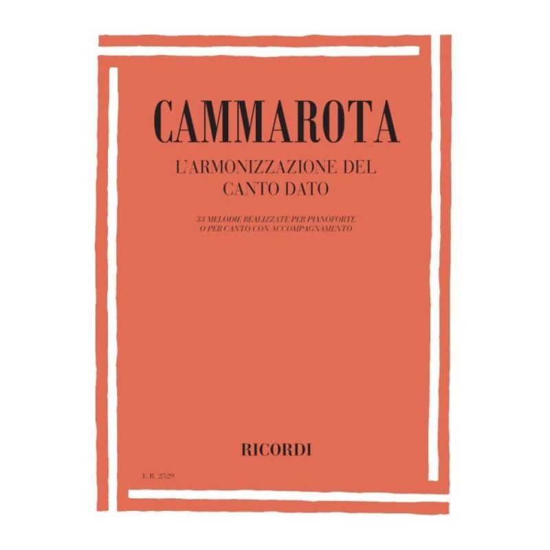 L Armonizzazione Del Canto Dato Book
