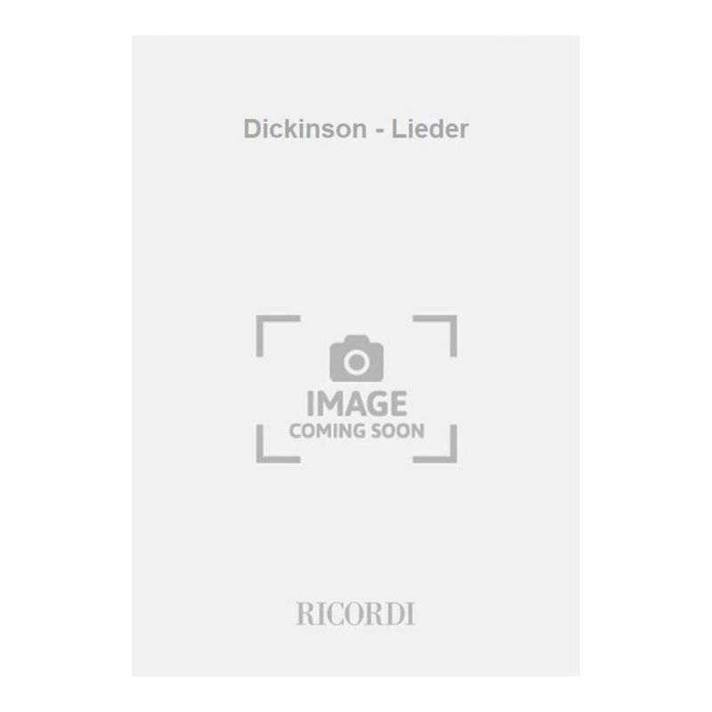 Dickinson-Lieder Book