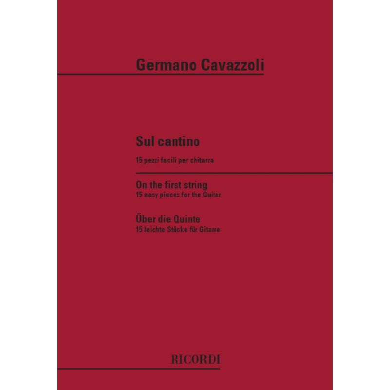 Sul Cantino 15 Pezzi Facili Pe Book