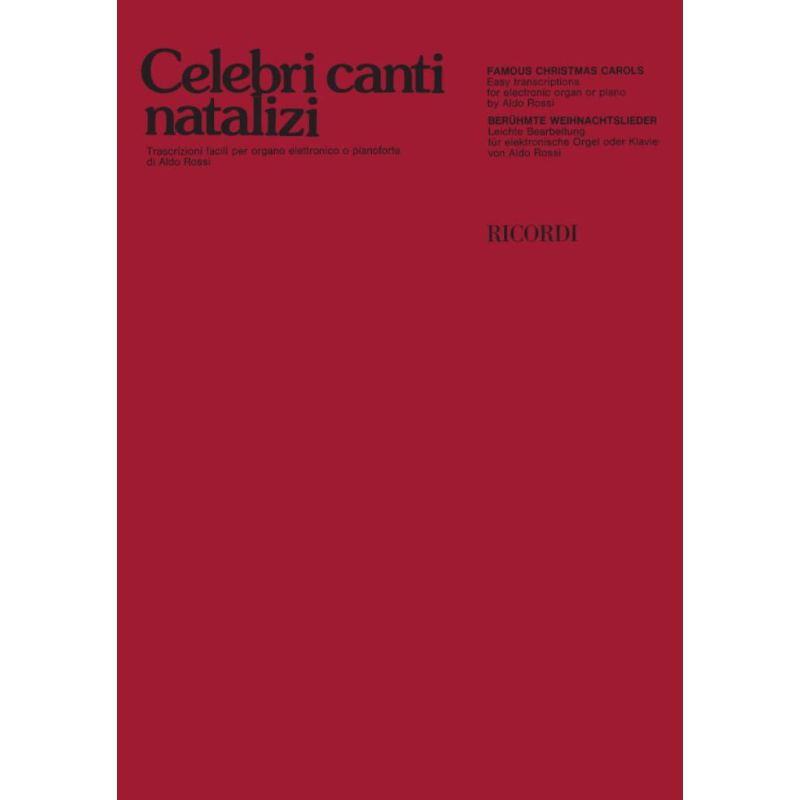 Celebri Canti Natalizi Trascrizioni Fac Book