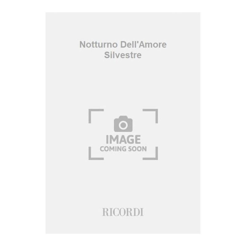 Notturno Dell Amore Silvestre Me Book