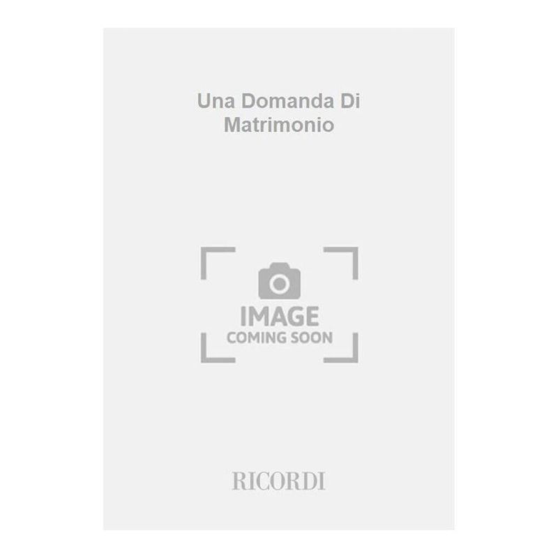 Una Domanda Di Matrimonio Book