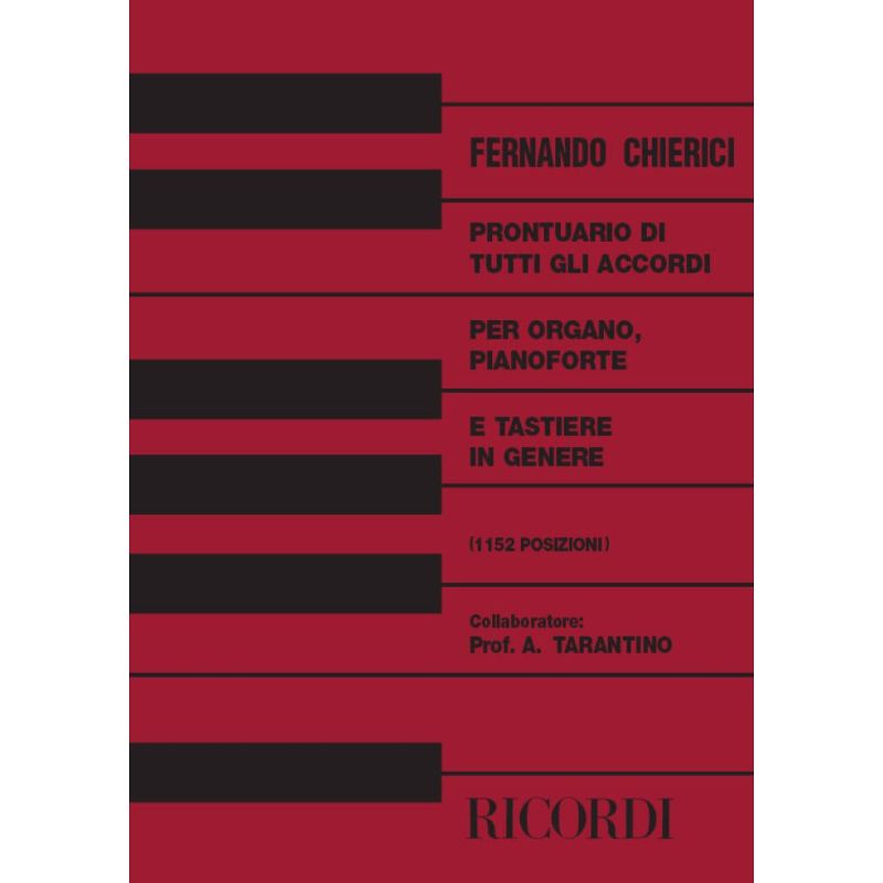 Prontuario Di Tutti Gli Accordi Book