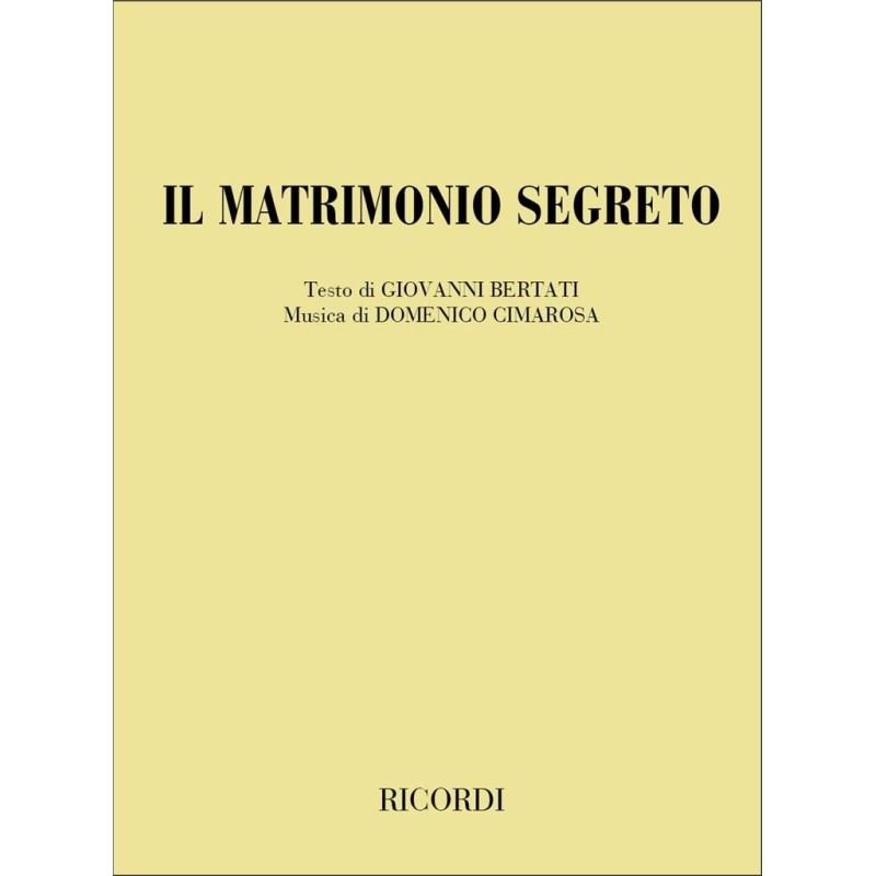 Il Matrimonio Segreto Book