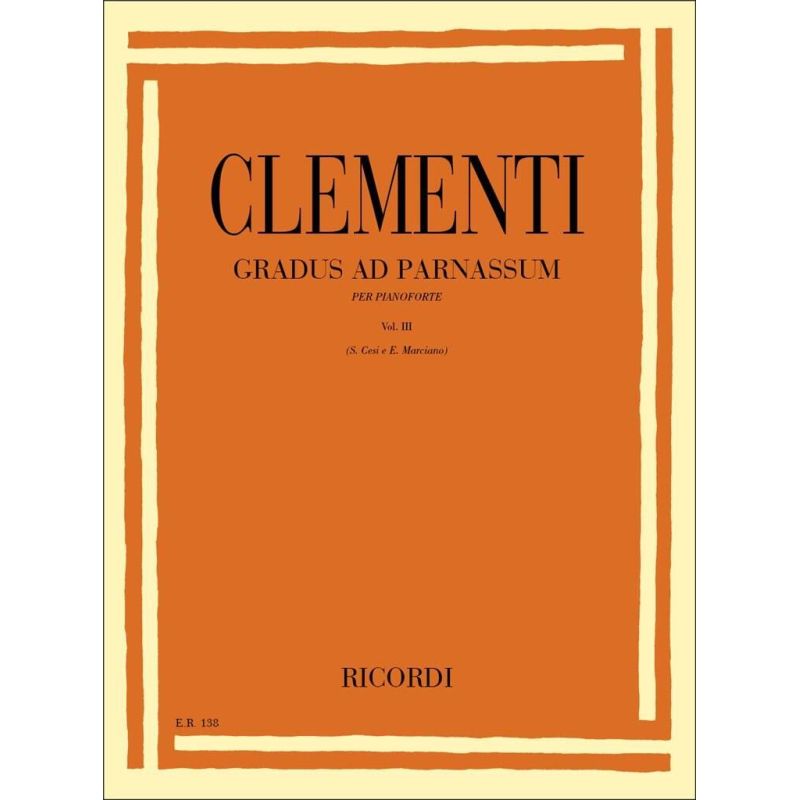 Gradus Ad Parnassum Vol Iii Book
