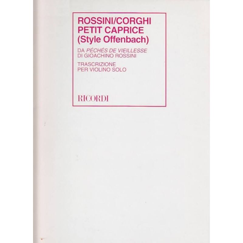 Petit Caprice Style Offenbach Da Book