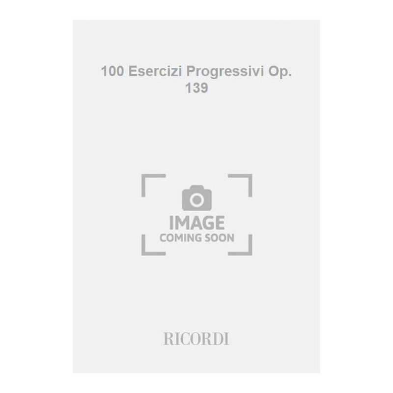 Czerny - 100 Progressive Exercises Op 139 Book