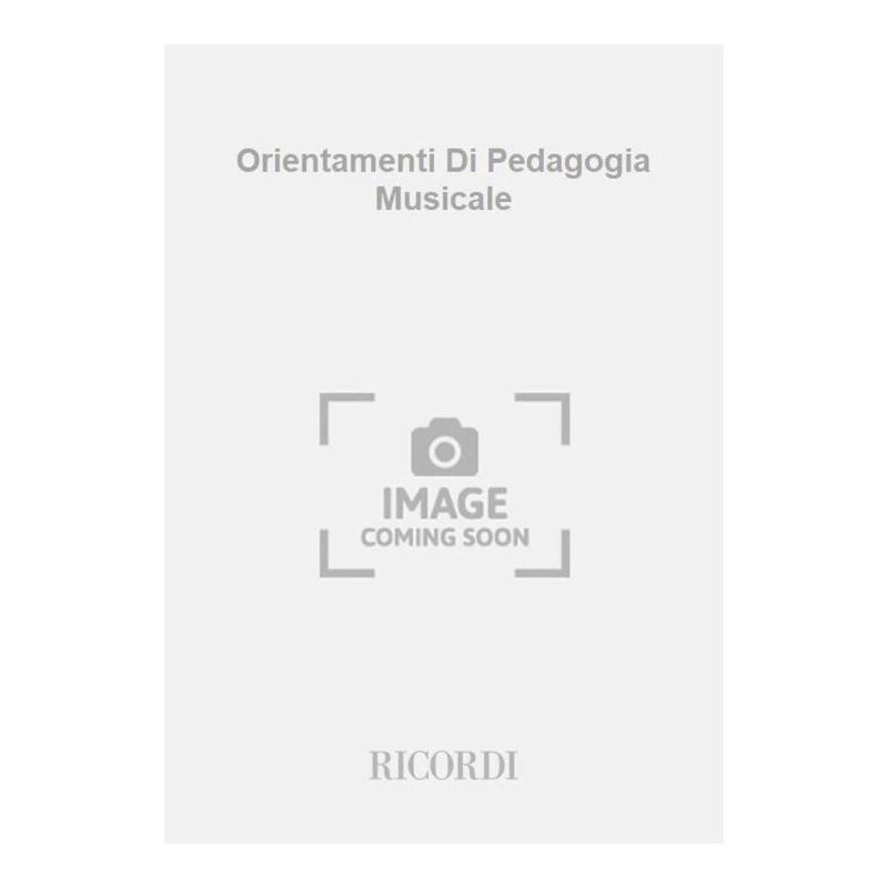 Orientamenti Di Pedagogia Music Book