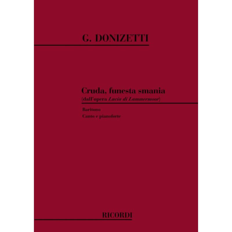 Cruda Funesta Smania Book