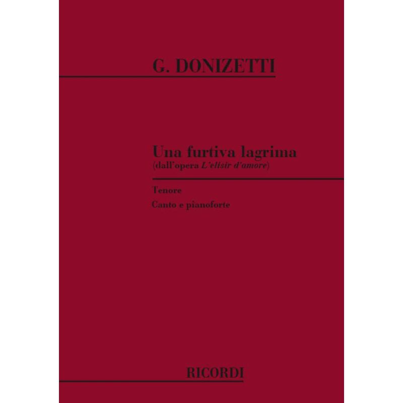 Una Furtiva Lagrima Book