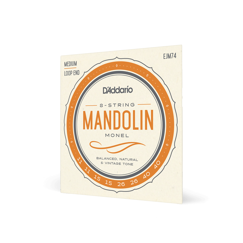 D'Addario Monel Medium Mandolin String Set