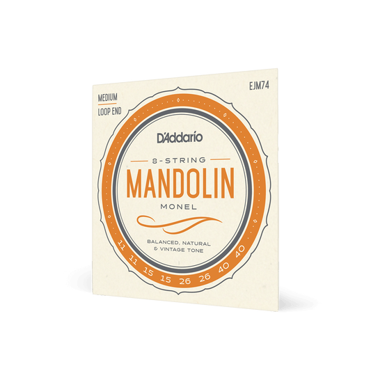 D'Addario Monel Medium Mandolin String Set