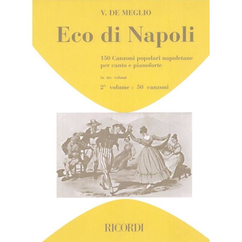 Eco Di Napoli 150 Canzoni Poponline Audiori Napo Book