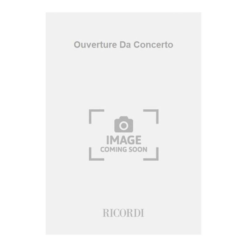 Ouverture Da Conc Book