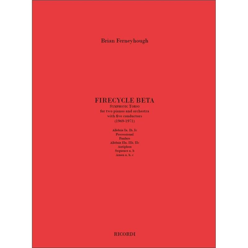 Firecycle Beta Symphonic Tor Book