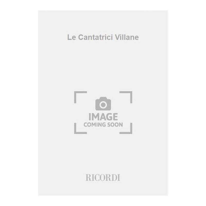 Le Cantatrici Villane Book