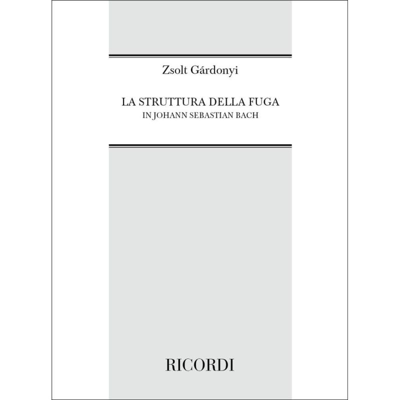 La Struttura Della Fuga In Joha Book