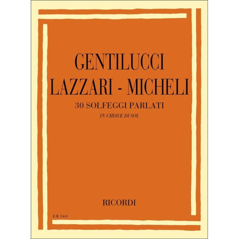30 Solfeggi Parlati In Chiave Di Book
