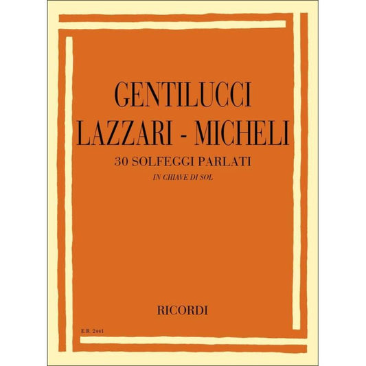 30 Solfeggi Parlati In Chiave Di Book
