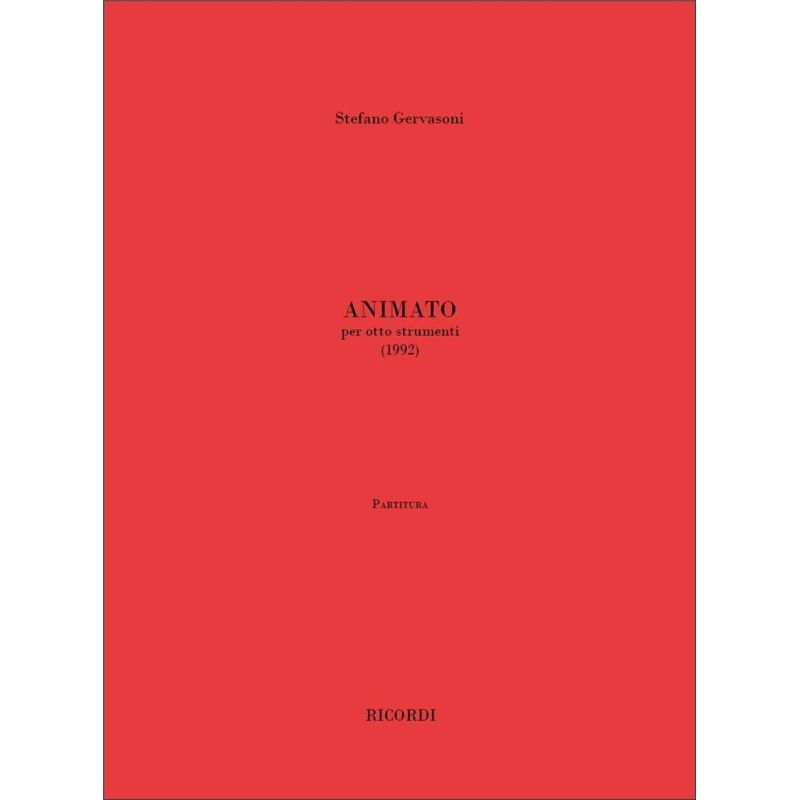 Gervasoni Animato Per 8 Strum Book