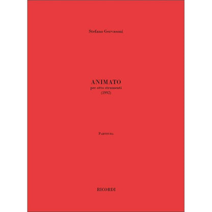 Gervasoni Animato Per 8 Strum Book