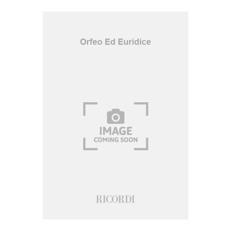 Orfeo Ed Euridice Book