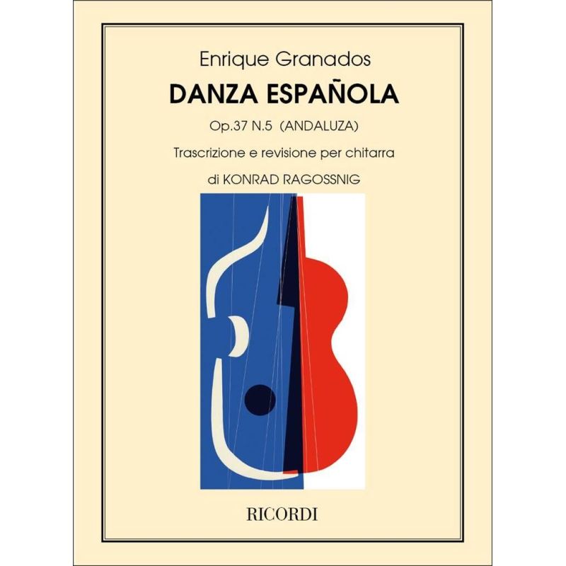 Danze Spagnole Op37 N5 Andaluza Book
