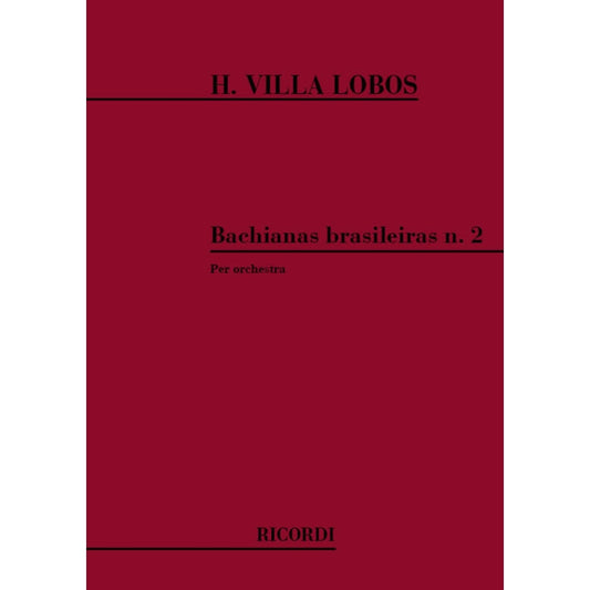 Bachianas Brasileiras N2 Sui Book