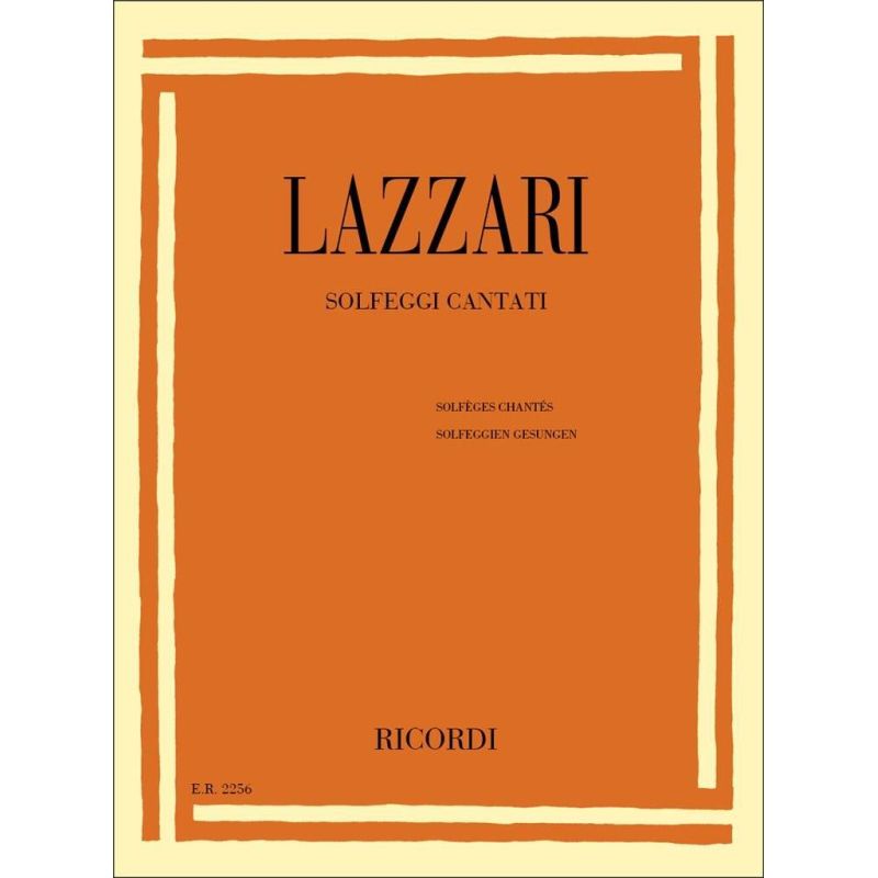 Solfeggi Cantati Book