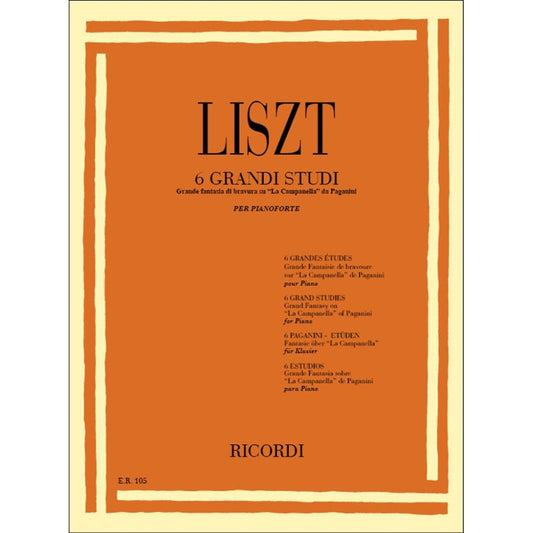 6 Grandi Studi Da Paganini E Grand Book