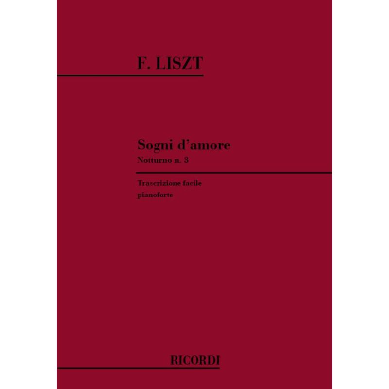 Sogni D Amore 3 Notturni Per Pf N3 Book