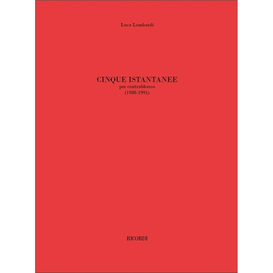 5 Istantanee Book