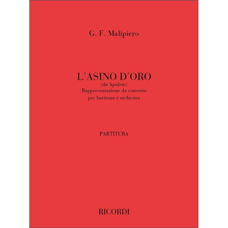 L Asino D Oro Rappresentazion Book