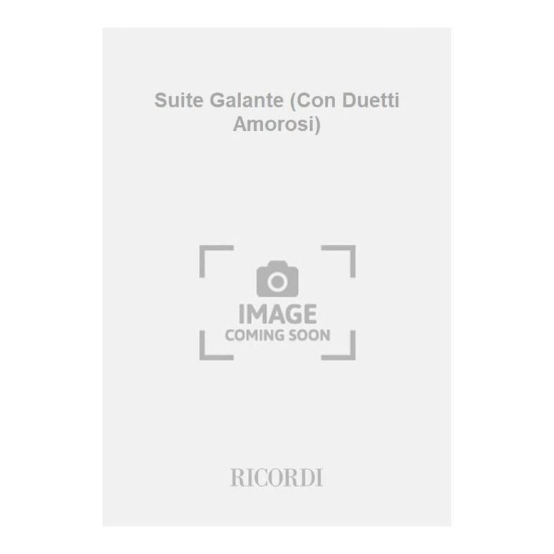 Suite Galante Con Duetti Amorosi Book