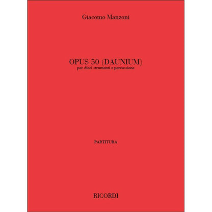 Opus 50 Daunium Per 10 Strum E P Book