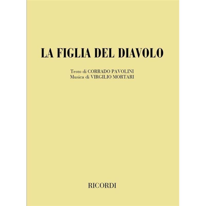 La Figlia Del Diavolo Book
