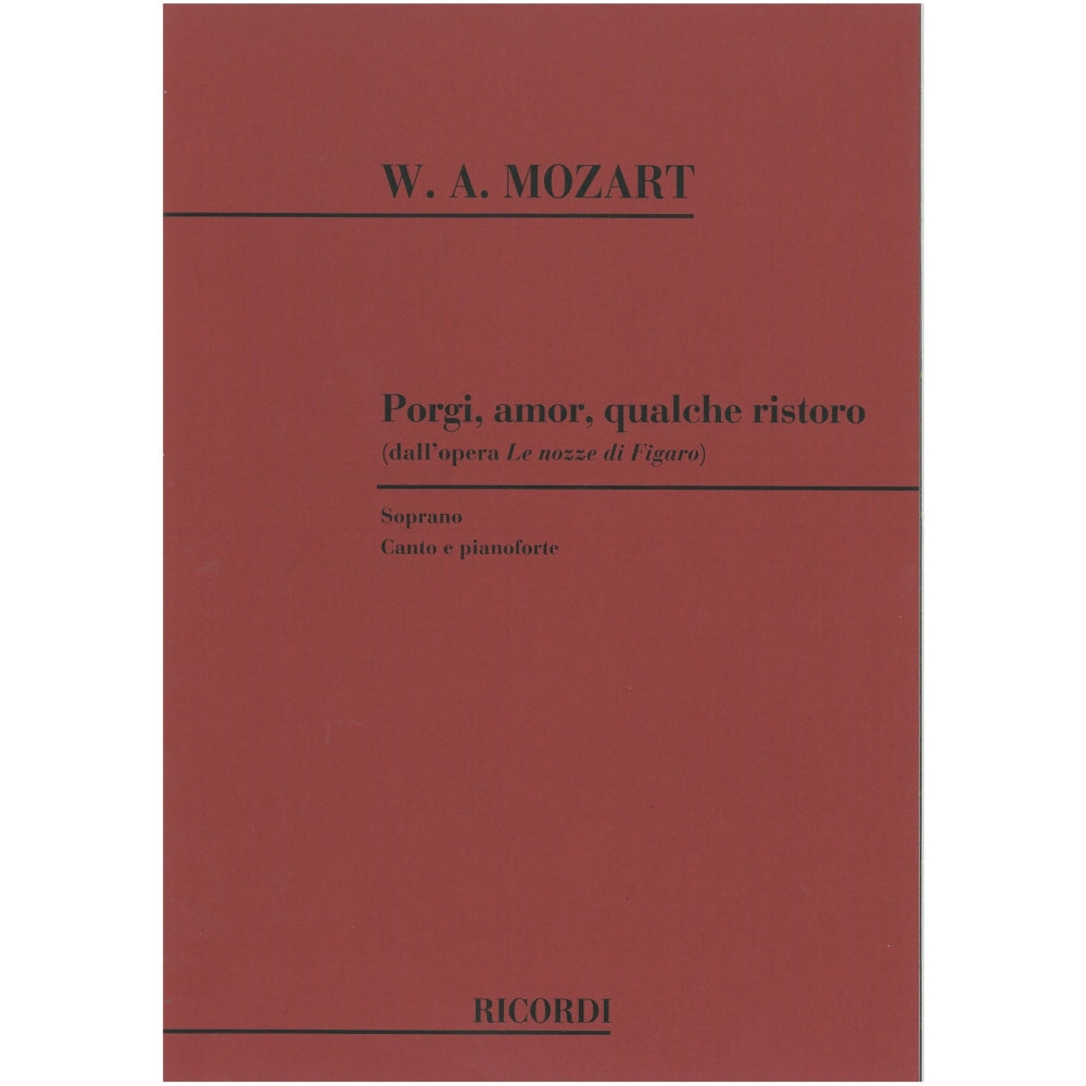 Porgi Amor Qualche Ristoro Book