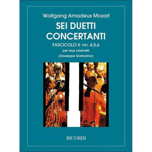 6 Duetti Concertanti Per 2 Cl Fas Book