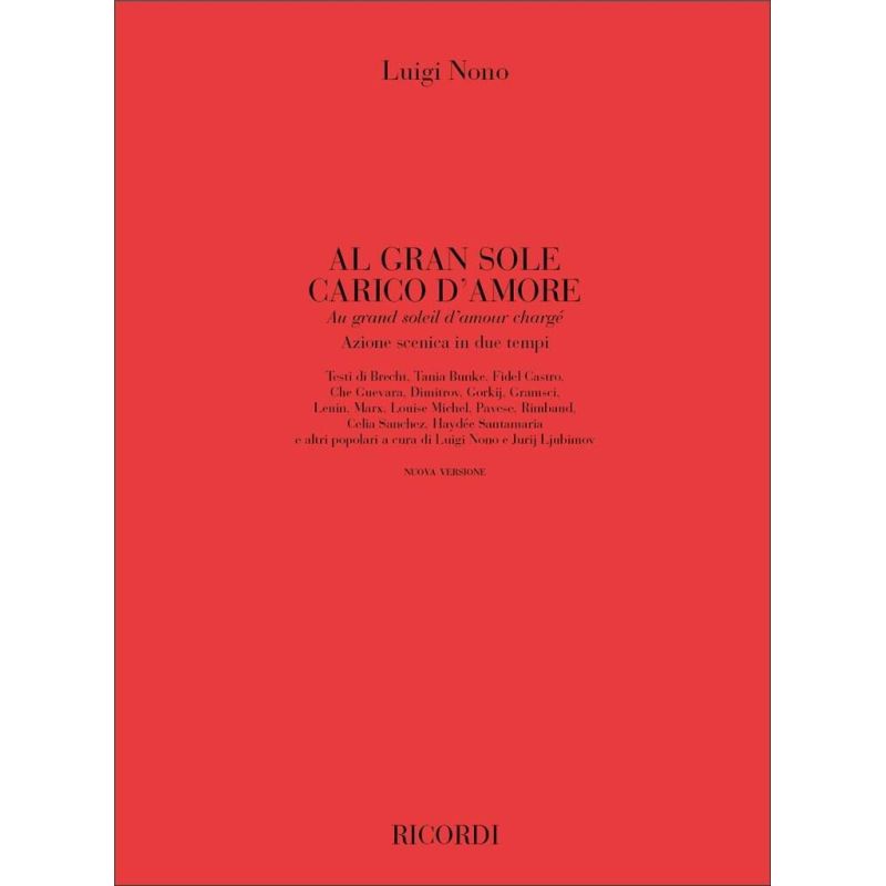 Nono Al Gran Sole Carico D Amore Au Gran Book