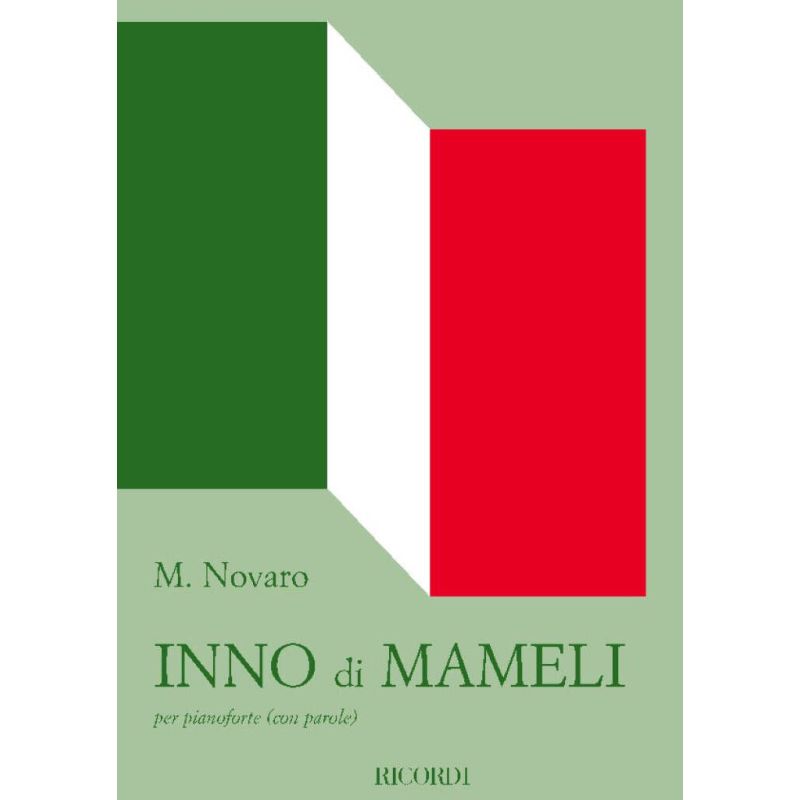 Inno Di Mameli Inno Nazionale Con Book