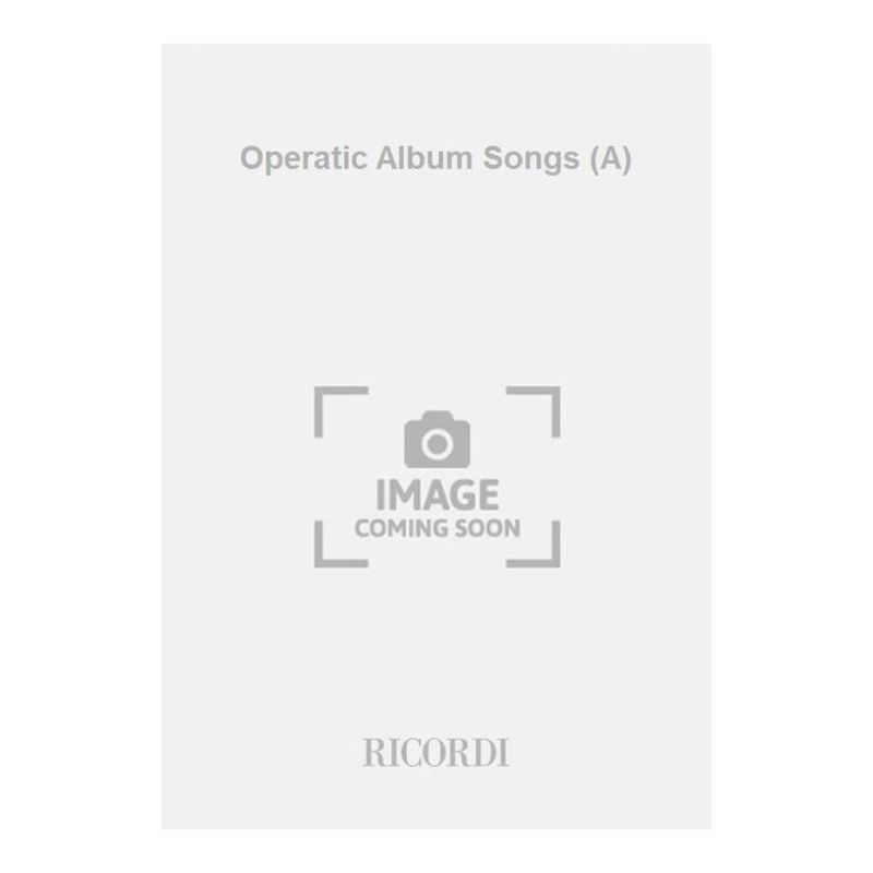 Operatic Album Contralto Book