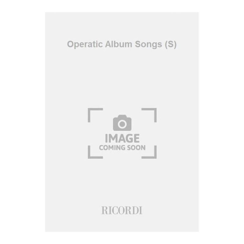 Operatic Album Soprano Book