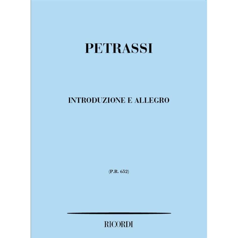 Introduzione E Allegro Per Vl C Book