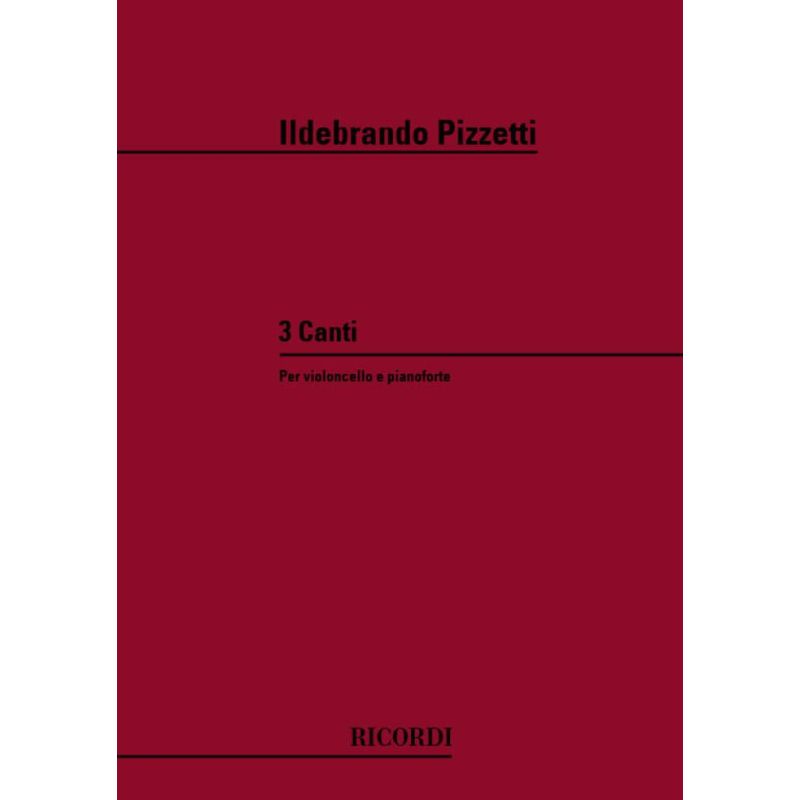3 Canti Book