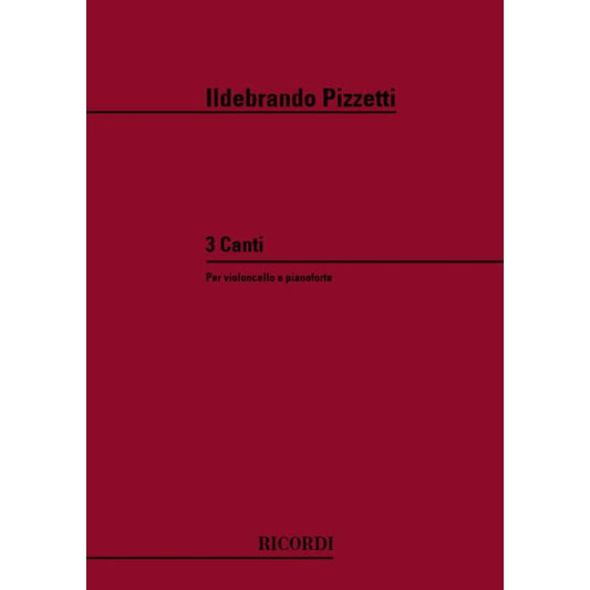 3 Canti Book