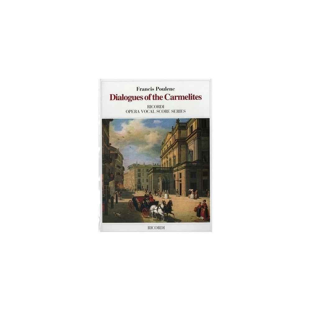 Dialogues Of The Carmelites French/Eng Vs Book