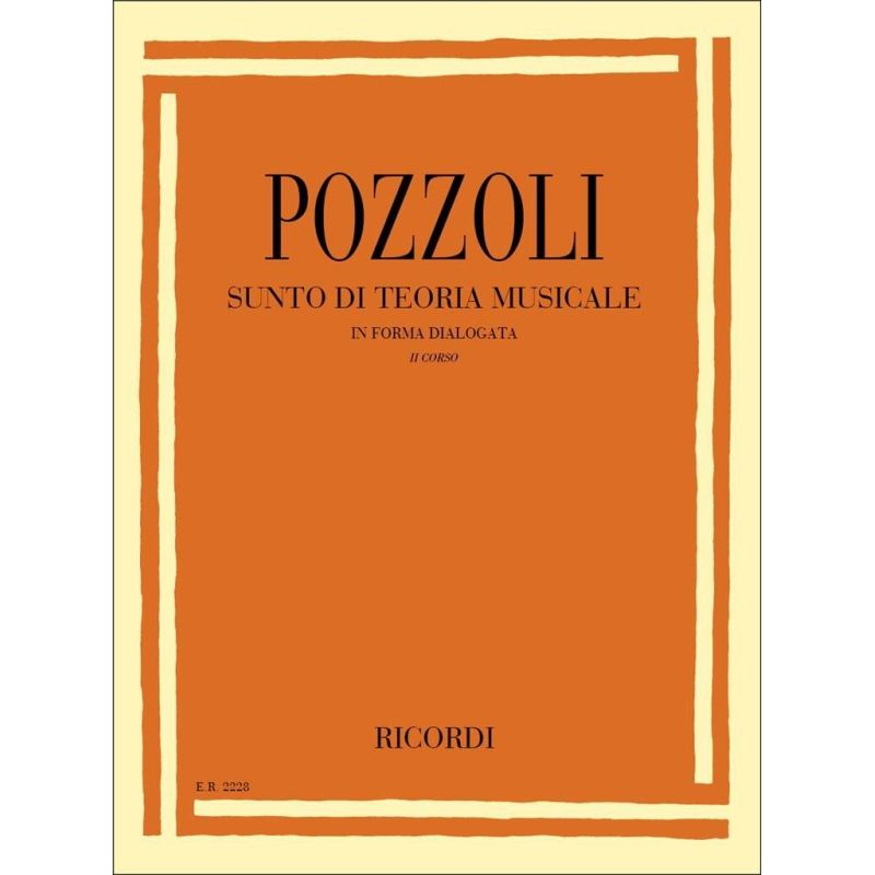 Sunto Di Teoria Musicale In Form Book