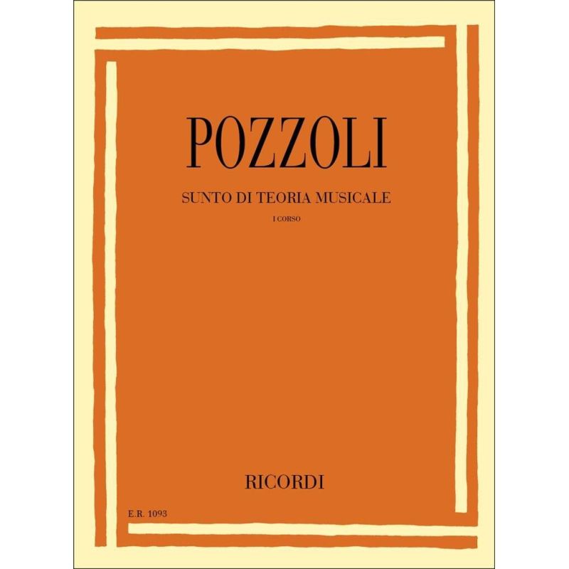 Sunto Di Teoria Musicale I Corso Book
