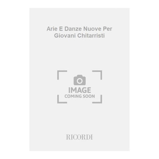 Arie E Danze Nuove Per Giovani C Book